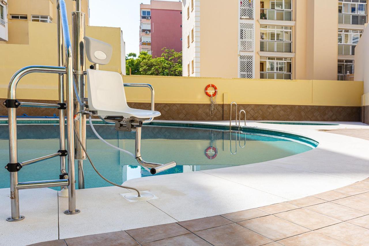 ESTUDIO, Wifi, Fire Stick Amazon, Terraza, Vistas al mar, Piscina Torremolinos Esterno foto
