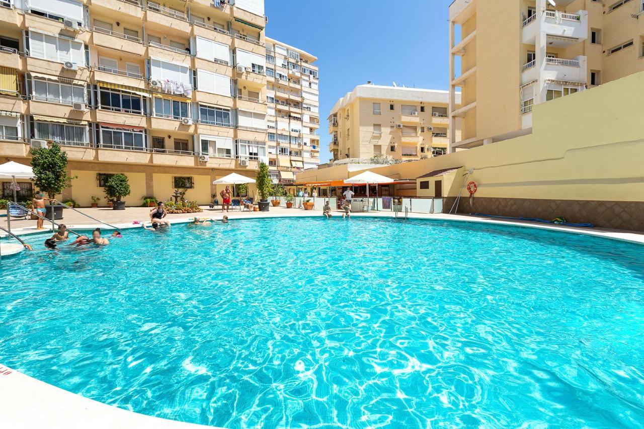 ESTUDIO, Wifi, Fire Stick Amazon, Terraza, Vistas al mar, Piscina Torremolinos Esterno foto